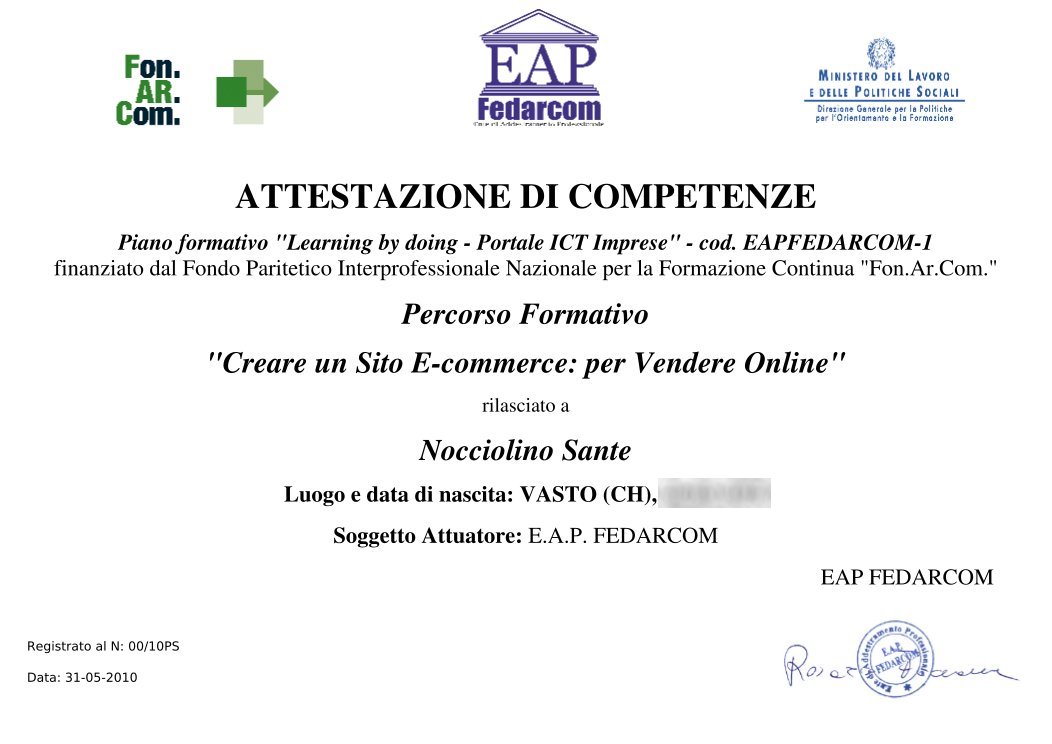attestato-ecommerce attestato-ecommerce